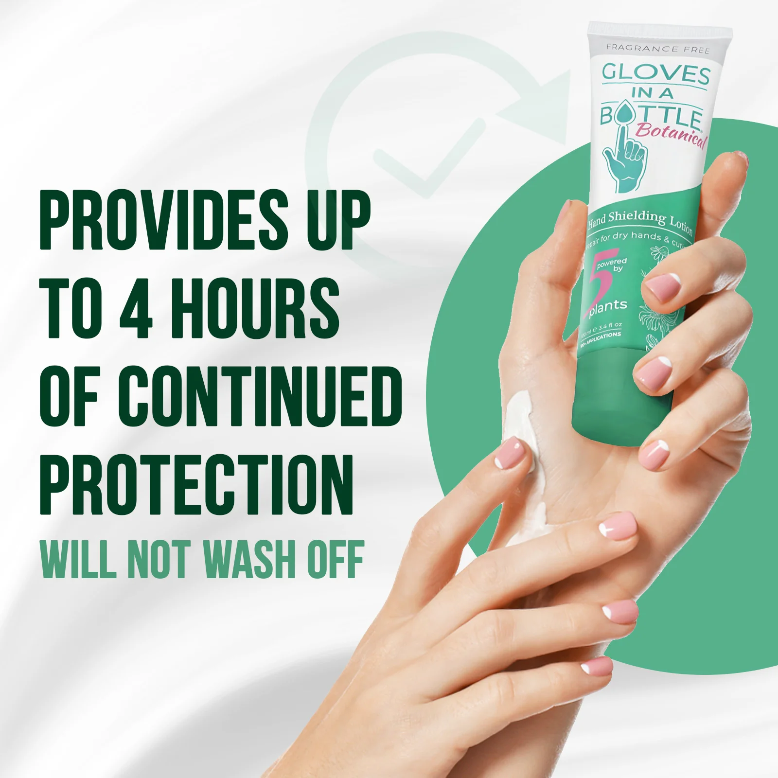 New Gloves in A Bottle Botanical Shielding Lotion 3.4 oz Tube - Image 4