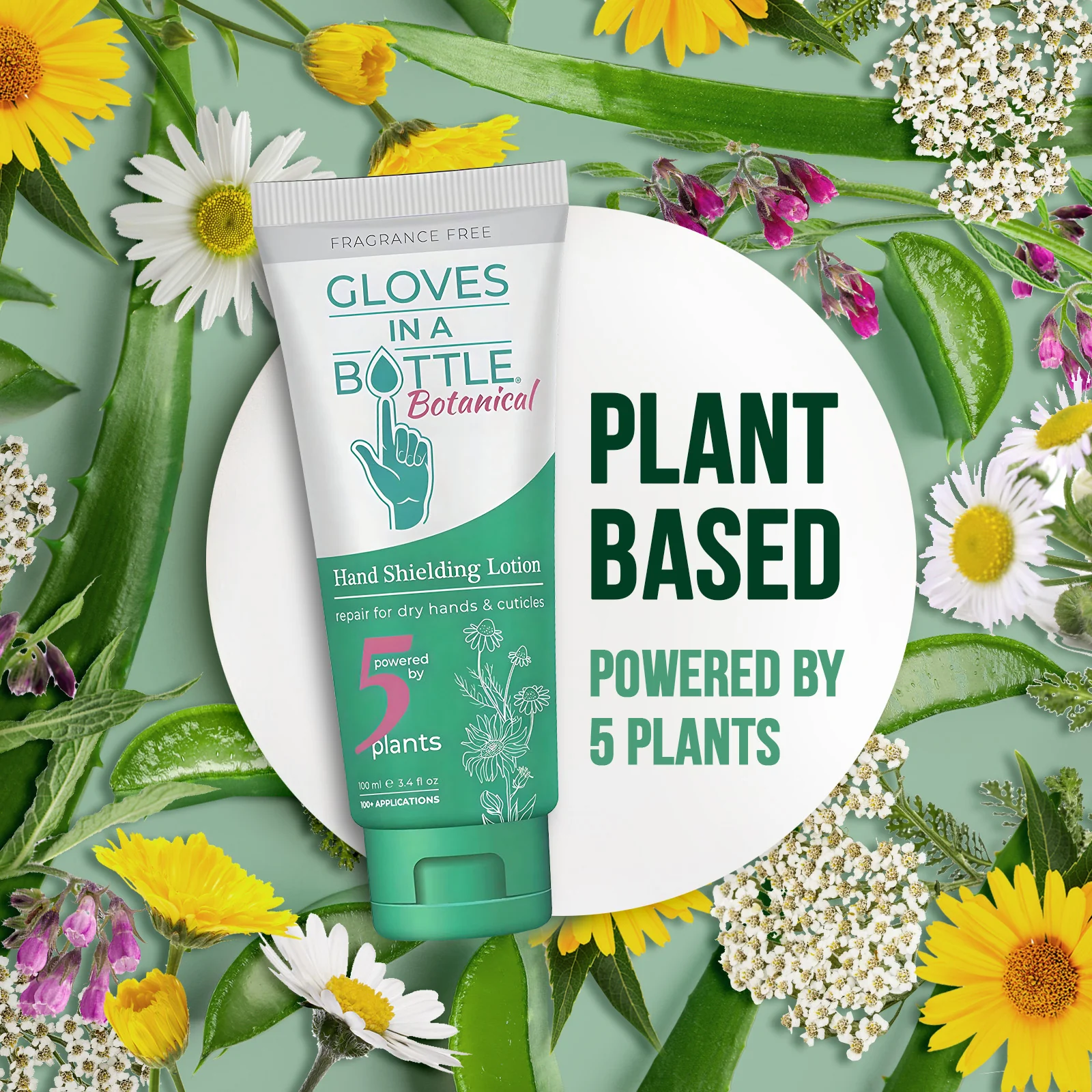 Gloves In A Bottle Hand Shielding Lotion, Botanical and Regular - Image 3