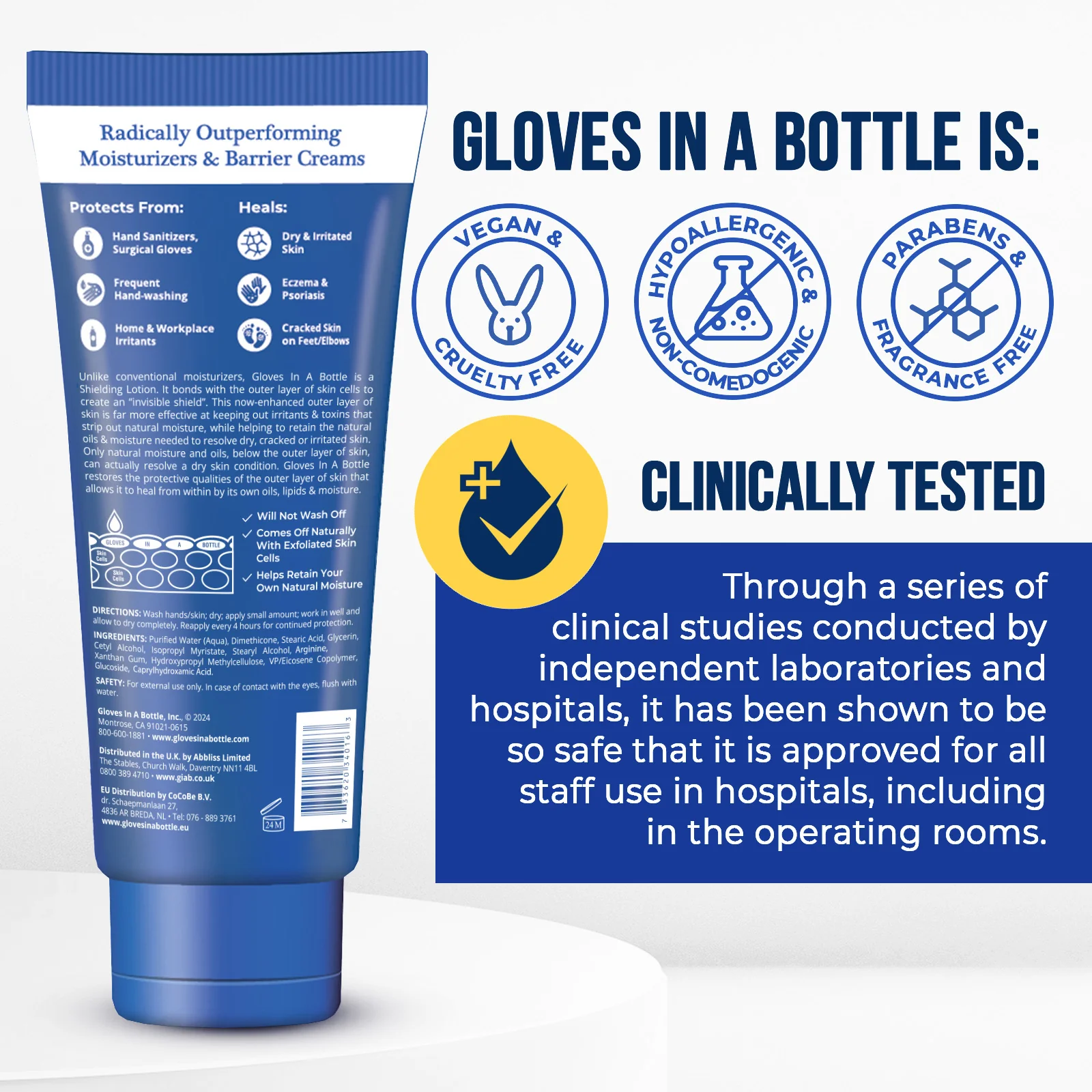 Gloves In A Bottle Hand Shielding Lotion for Dry Skin, 3.4 Ounce, 3 pack (Brad's Deals Only) - Image 6