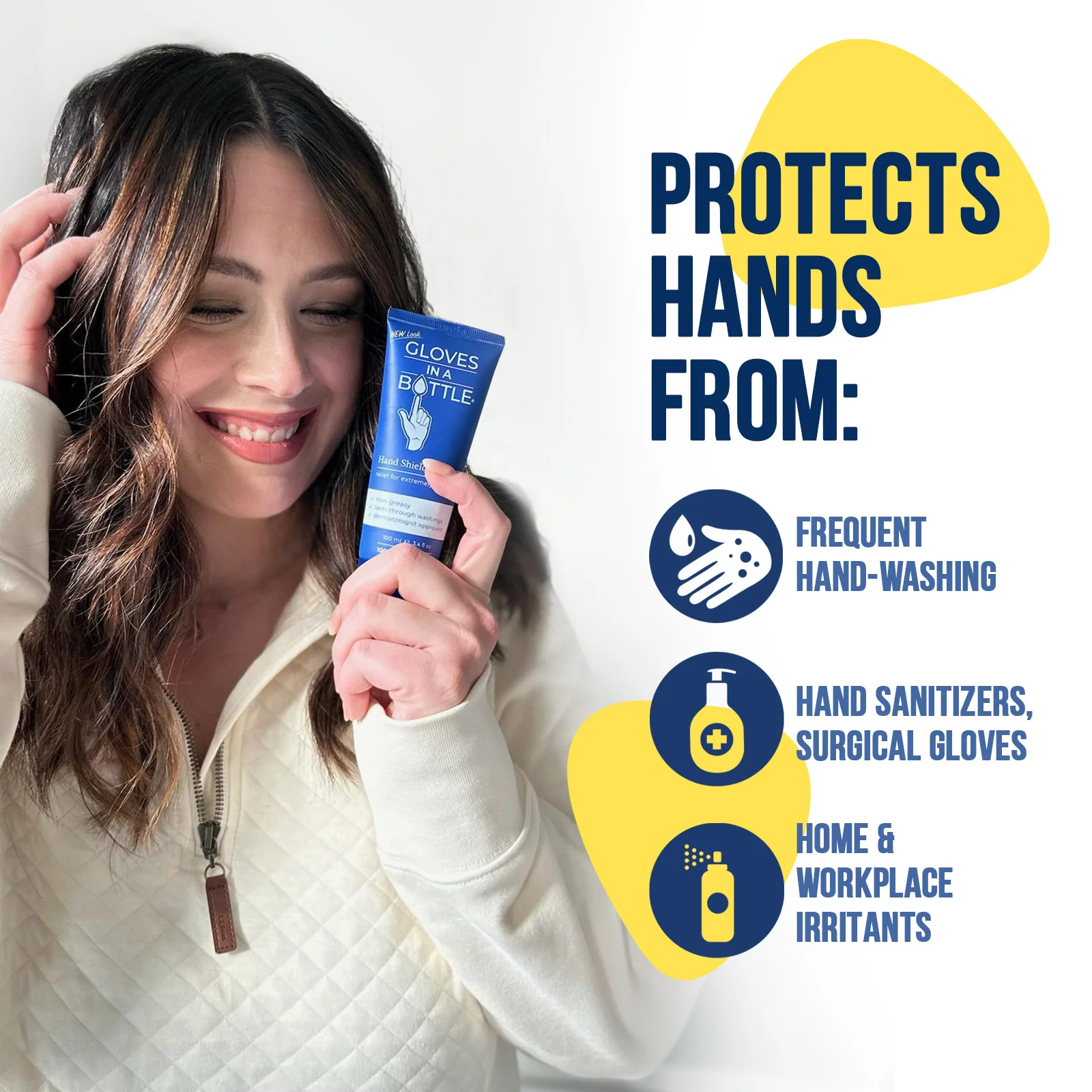Gloves In A Bottle Shielding Lotion 3.4oz/ 100ml Tube + 2oz - Image 3