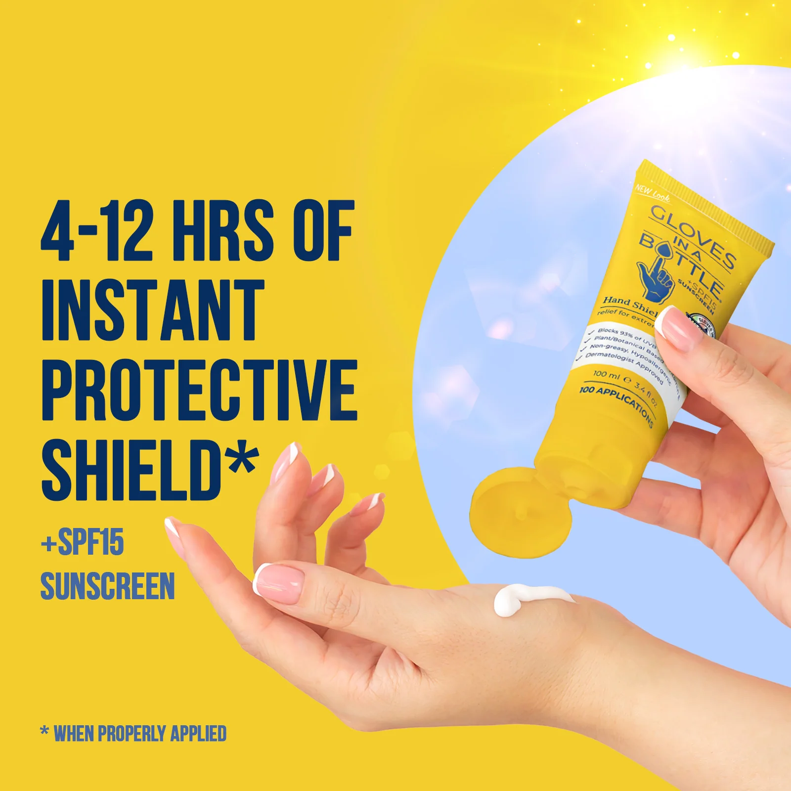 Gloves In A Bottle Hand Shielding Lotion with SPF, 2 pack - Image 3