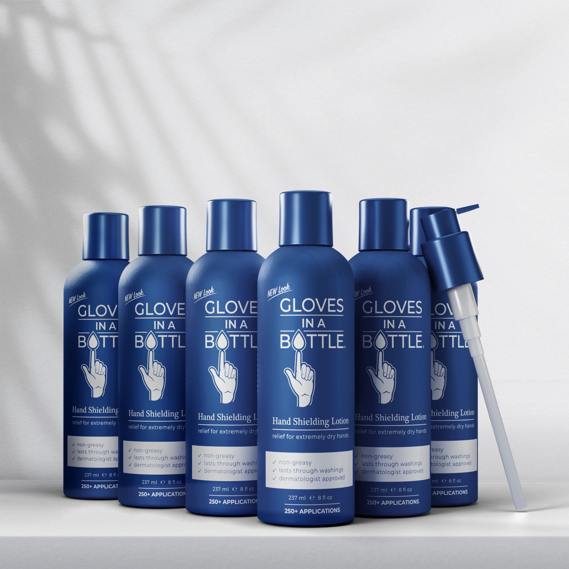 Gloves In A Bottle Shielding Lotion 8 Oz Bottle with a New Pump Value Packs - Image 9