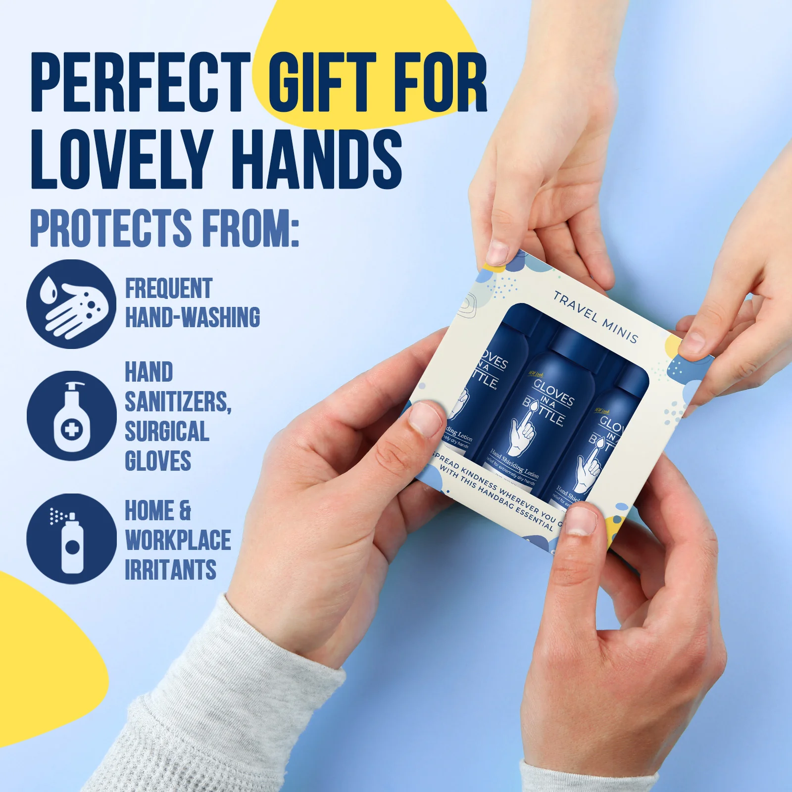 New Gloves In A Bottle "Travel Minis" - 3x2Oz Gift Pack - Image 6